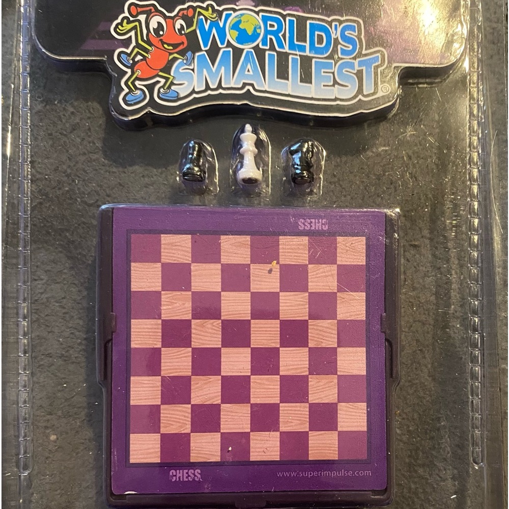 Worlds Smallest Chess game board (Actually works)